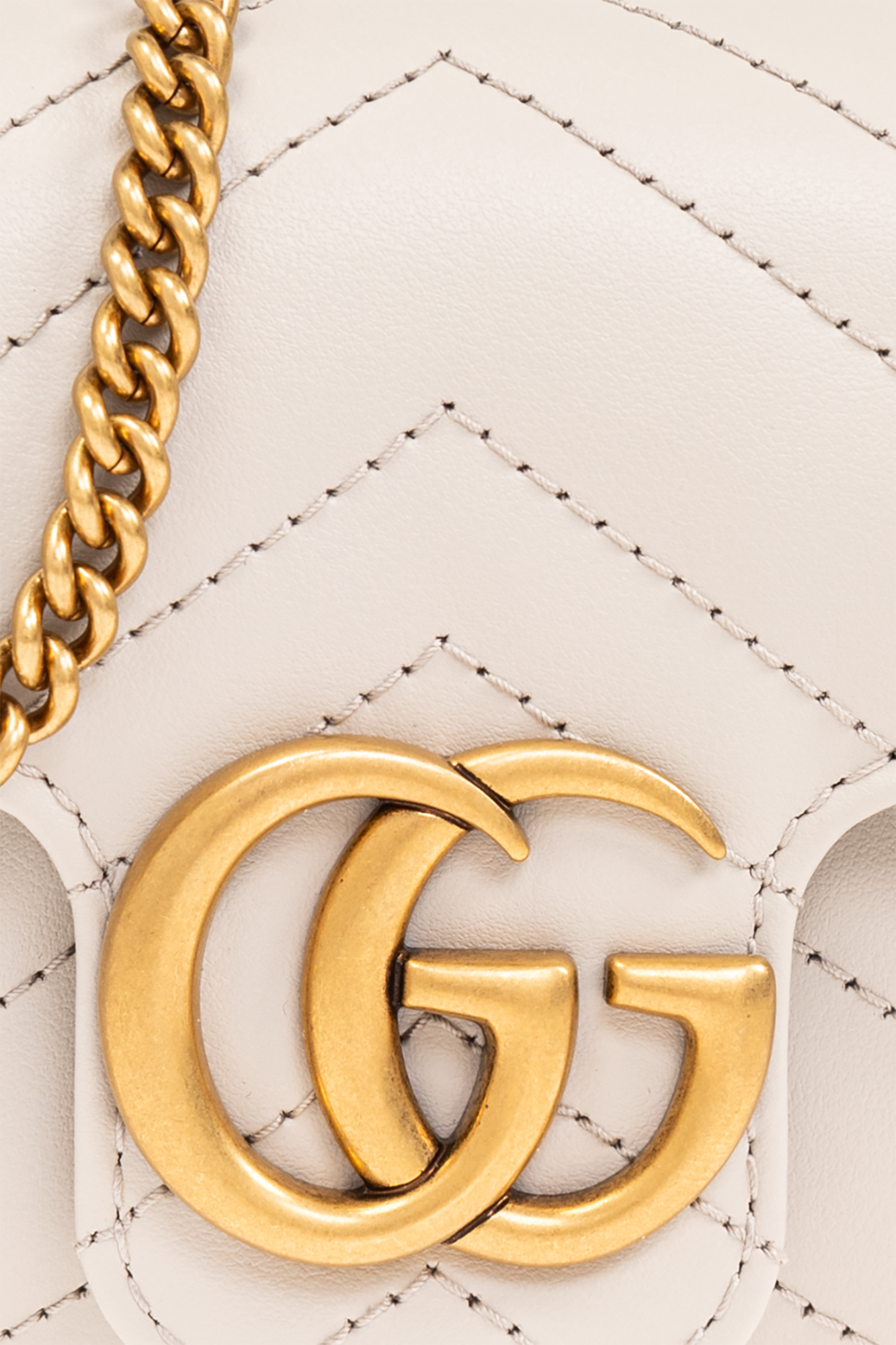 Grey 'GG Marmont Super Mini' Shoulder Bag Gucci - Vitkac Italy Grey 'GG Marmont Super Mini' Shoulder Bag Gucci - Vitkac Italy